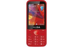 Sim Free Alba 2.8 Inch Mobile Phone - Red.